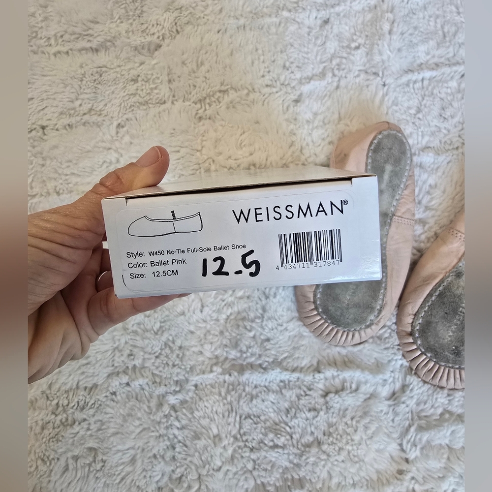 Weissman Ballet Pink Dance Shoes